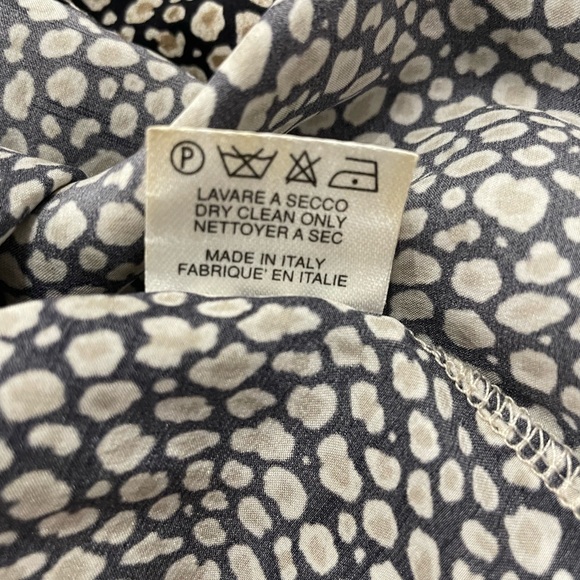 An Original PINK MEMORIES 100% Silk Dress Made In Italy Size 40 / US 8 - Picture 7 of 7